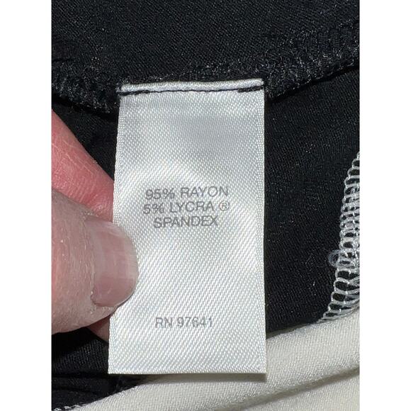 J. Jill Tunic Tank Top Womens Medium Colorblock Soft Knit Asymmetrical Hem - Picture 7 of 8